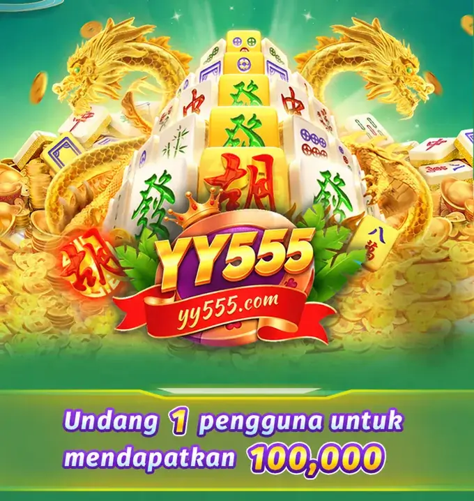 YY555 — permainan mahjong dengan naga emas